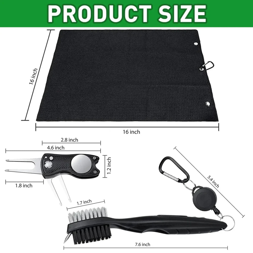 Compact Golf Cleaning Kit